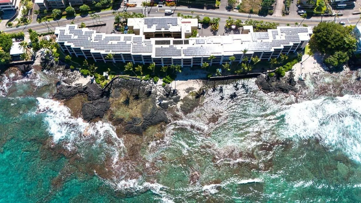 Oceanfront 1 Bedroom 2 Bathroom With Large Lanai - Kona Bali Kai 218 Kailua-Kona