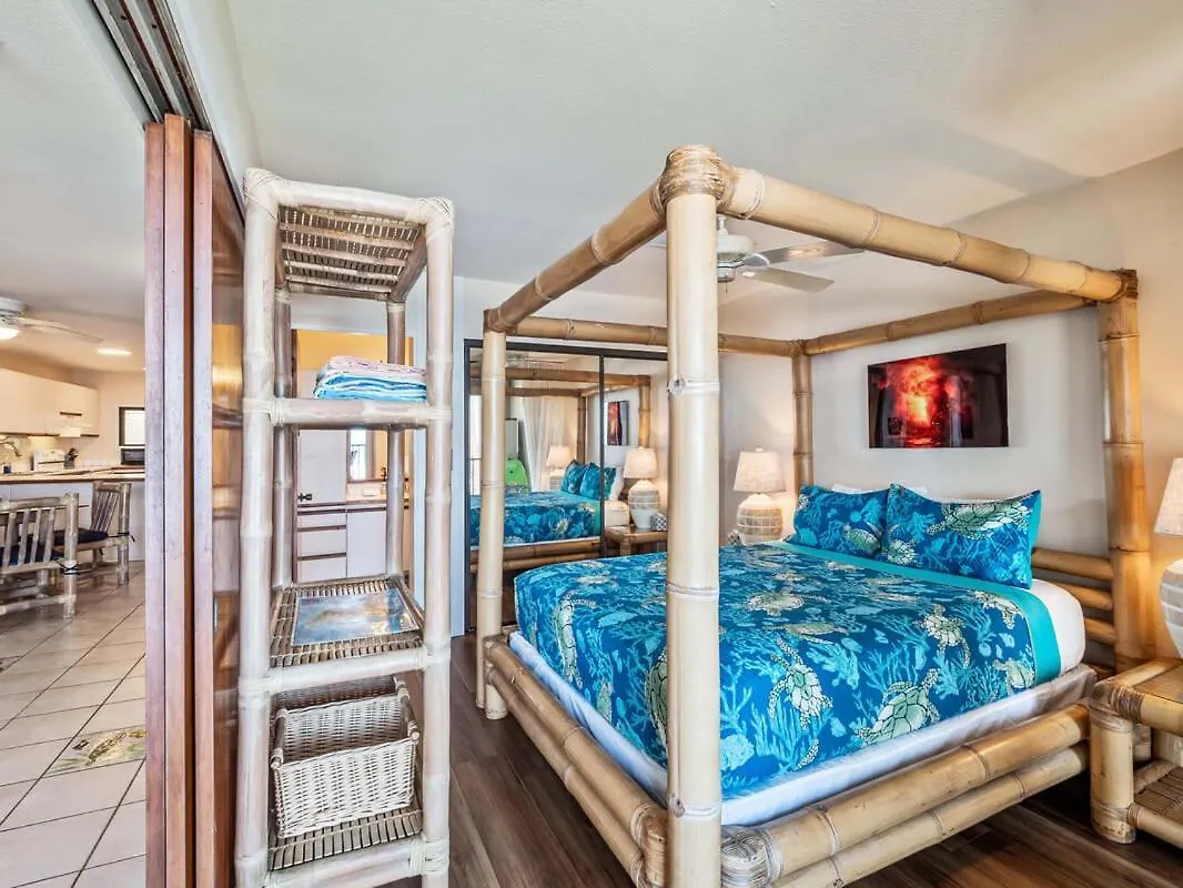 Oceanfront 1 Bedroom 2 Bathroom With Large Lanai - Kona Bali Kai 218 凯路亚-科纳
