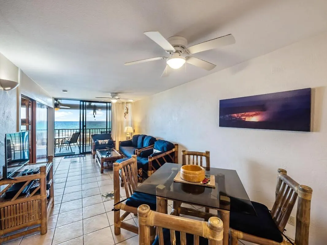 Oceanfront 1 Bedroom 2 Bathroom With Large Lanai - Kona Bali Kai 218 凯路亚-科纳 度假居