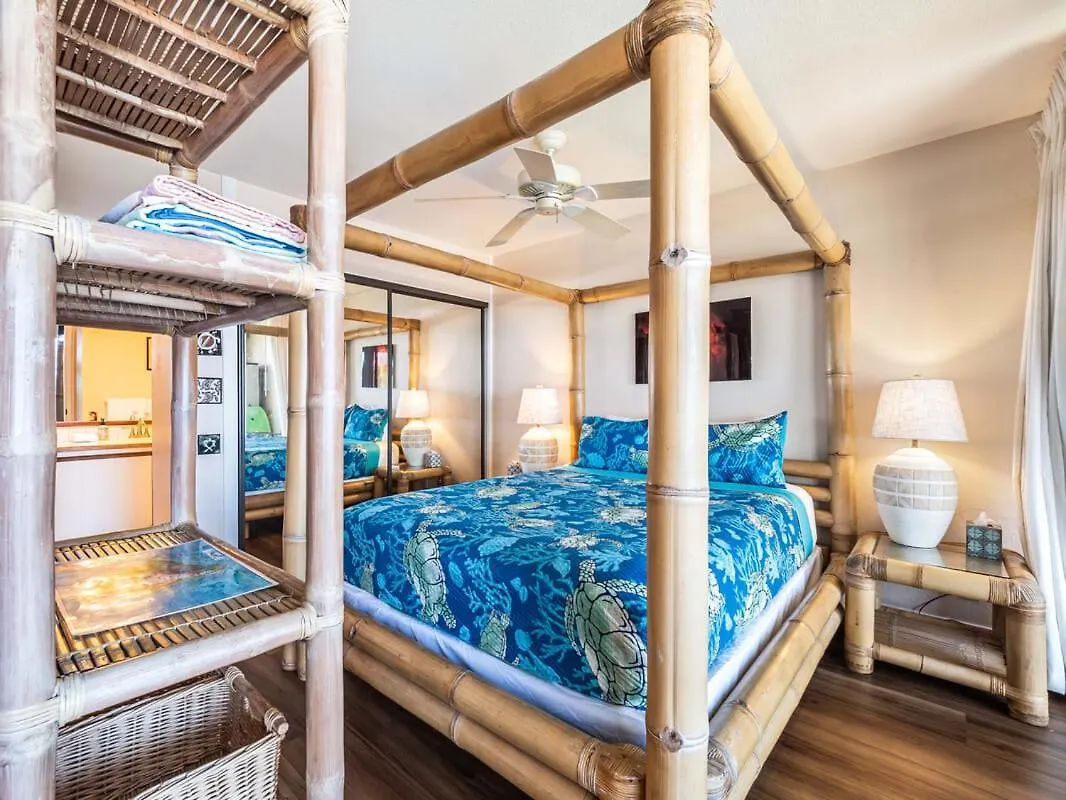 Oceanfront 1 Bedroom 2 Bathroom With Large Lanai - Kona Bali Kai 218 凯路亚-科纳 度假居