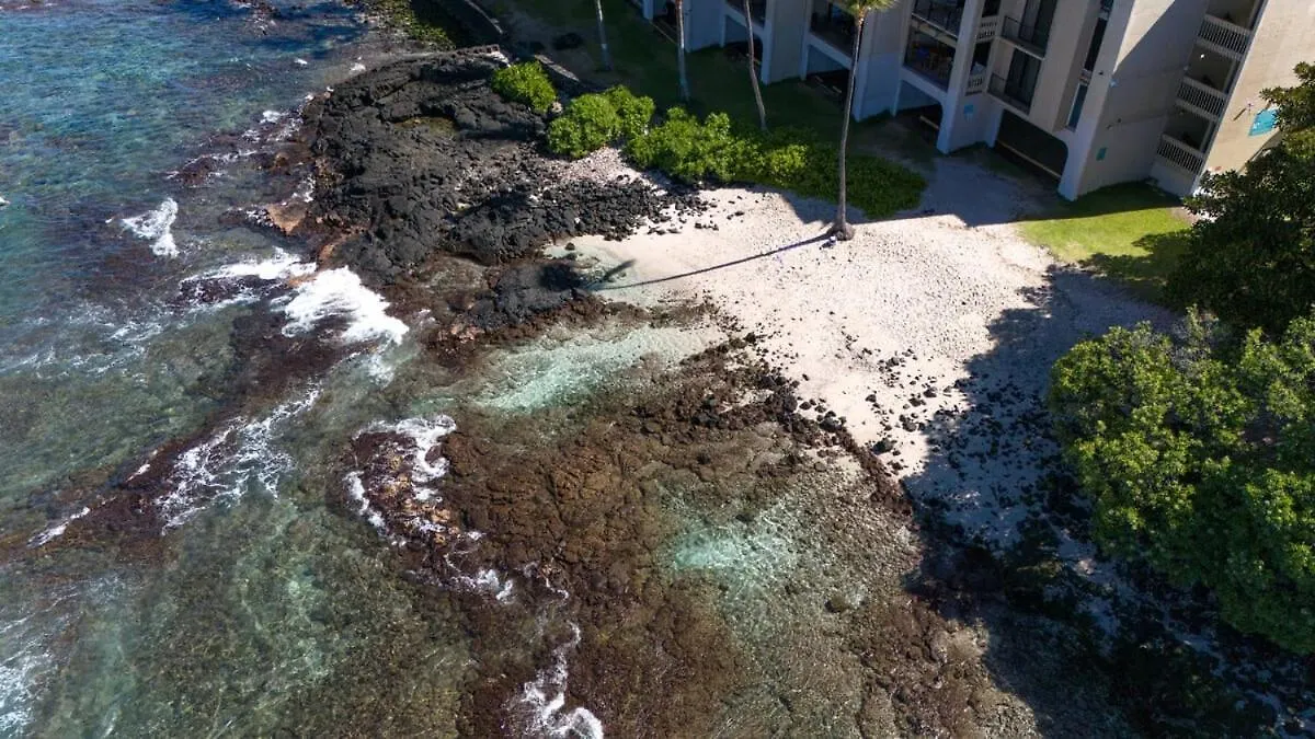 Oceanfront 1 Bedroom 2 Bathroom With Large Lanai - Kona Bali Kai 218 凯路亚-科纳 度假居
